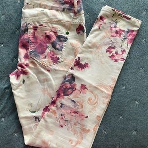 Flowered Jeans